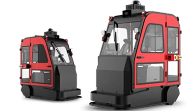 AGV小车_室内室外无人牵引车_高效物流机器人